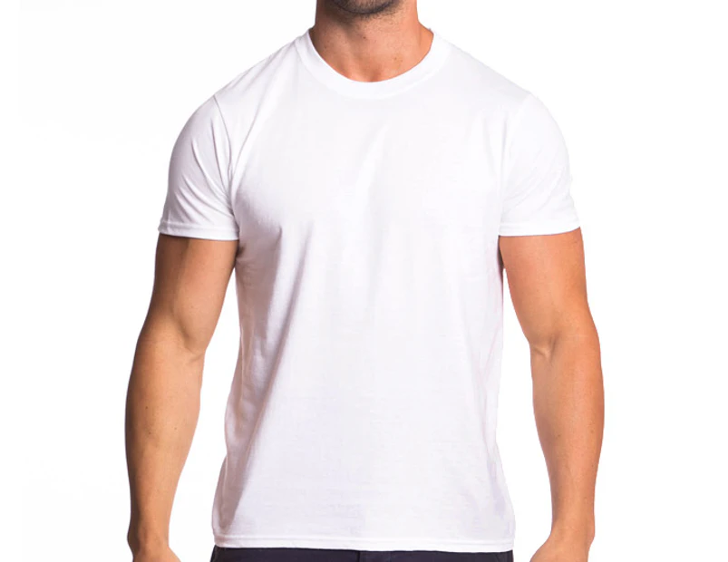 Advertising Hanes 100% Cotton T-Shirts (Men's, White)