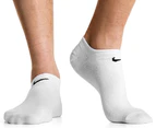 Nike Adult No-Show Ankle Socks 3-Pack - White