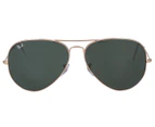 Ray-Ban Aviator Large Metal RB3025 Sunglasses - Gold/Green