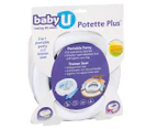 BabyU Potette Plus 2 In 1 Portable Potty & Trainer Seat