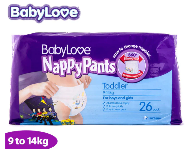 BabyLove Nappy Pants Toddler 26-Pack