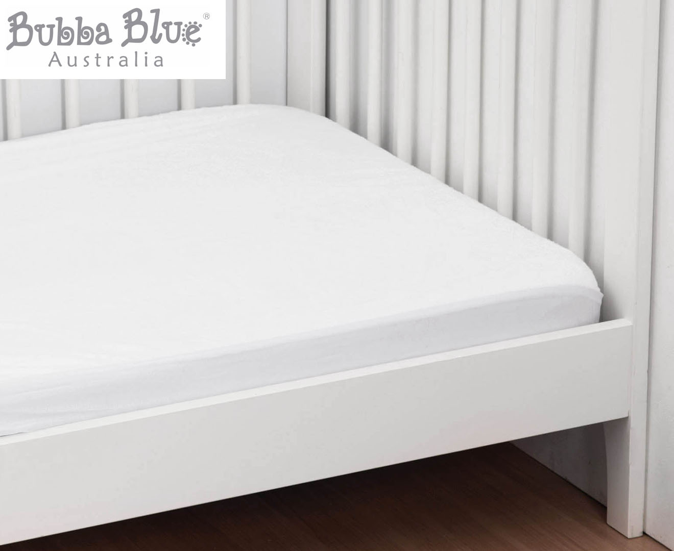 bubba blue mattress protector cot