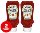 2 x Heinz Tomato Ketchup 500mL