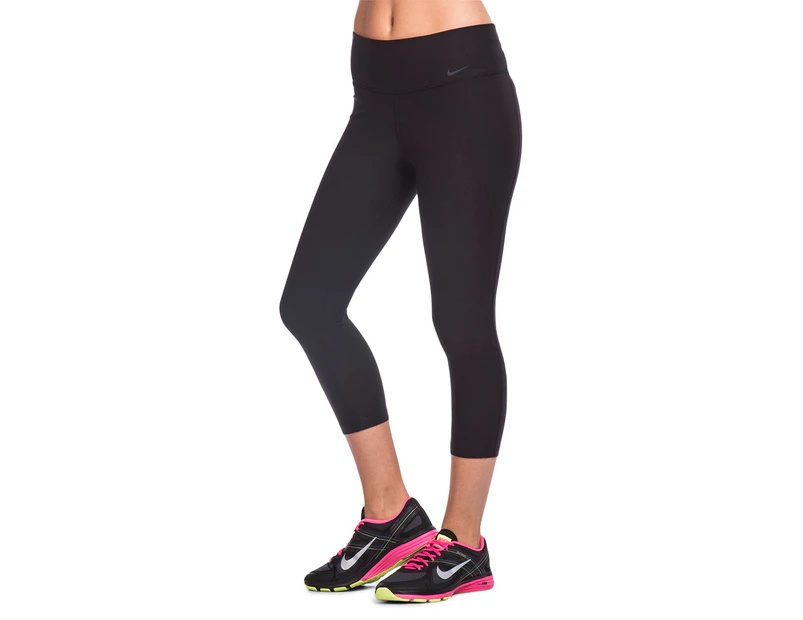 Nike Women's Legend 2.0 Tight-Fit Poly Capri - Black