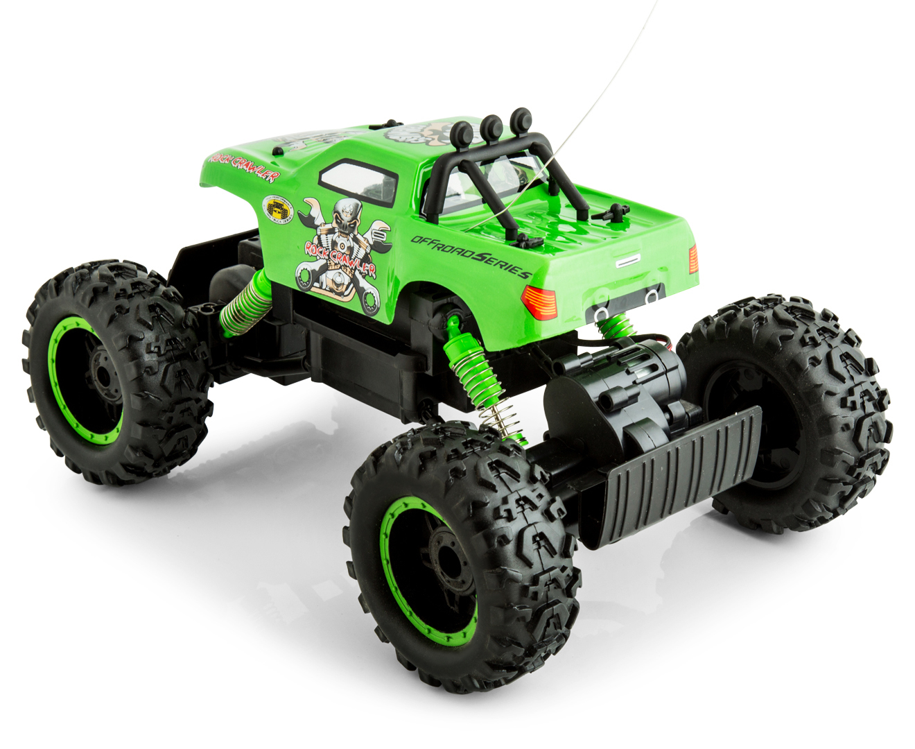 RC RockCrawler King 4 Wheel Drive Truck - Green | Catch.co.nz