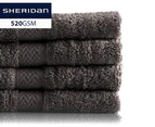 Sheridan Ryan 520GSM Face Washers 4-Pack - Clove