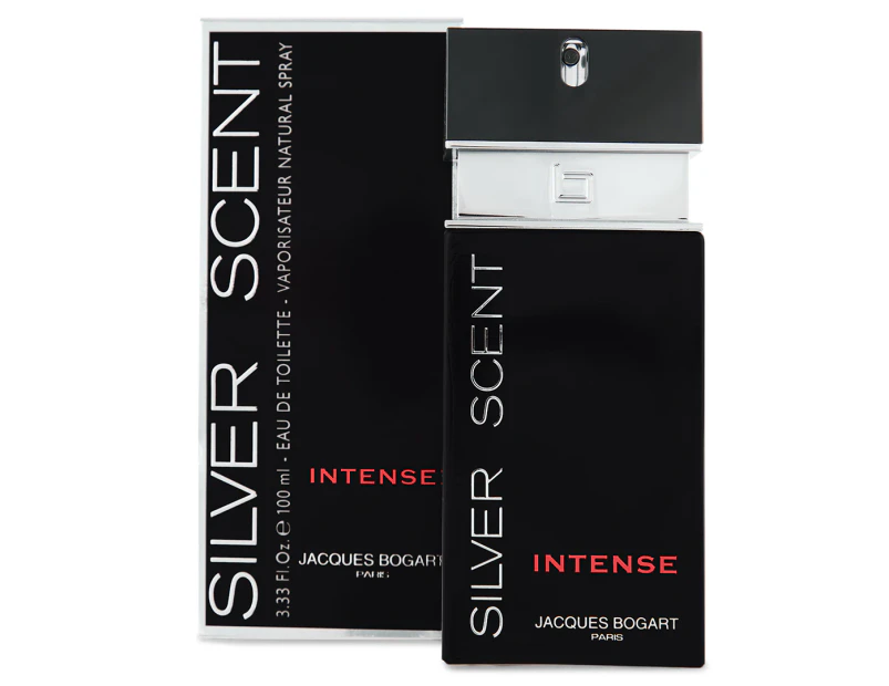 Jaques Bogart Silver Scent Intense For Men EDT Perfume Spray 100ml