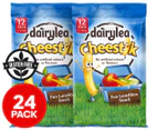 2 x Dairylea Cheestik Snacks 240g 12pk