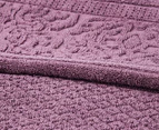 Sheridan Ambrose Cotton Bath Towel - Mulberry