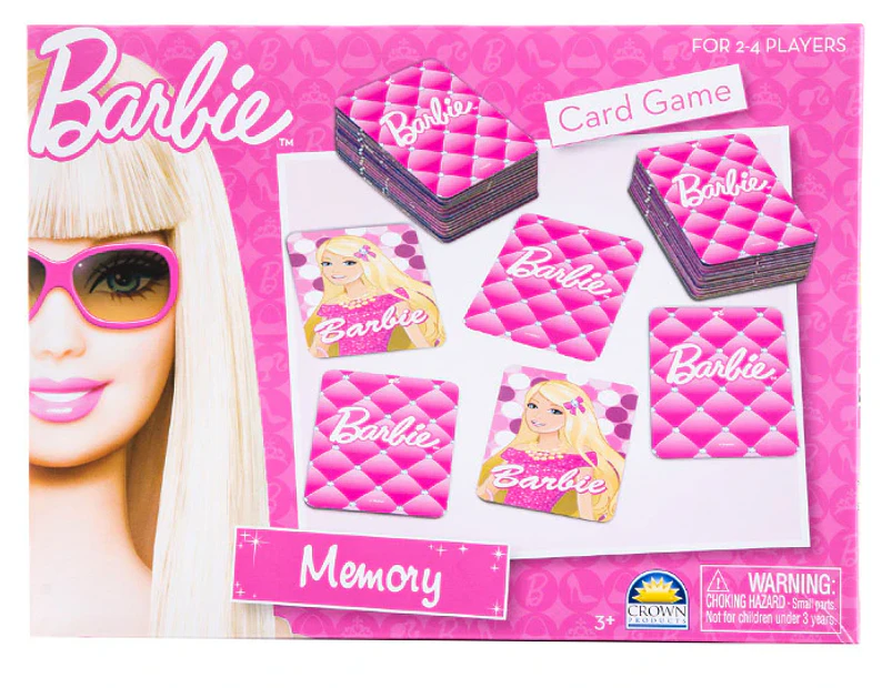 Barbie Memory Card Game 