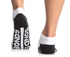 Bonds Women's Trainer Socks 4-Pack - Grey/Black/White
