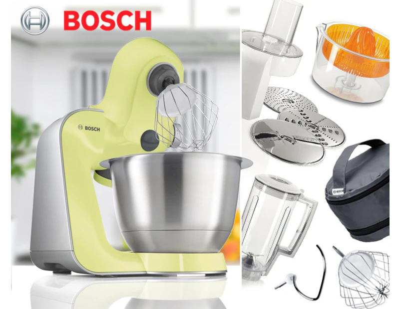 Bosch MUM5 Styline Kitchen Machine - Passion Yellow