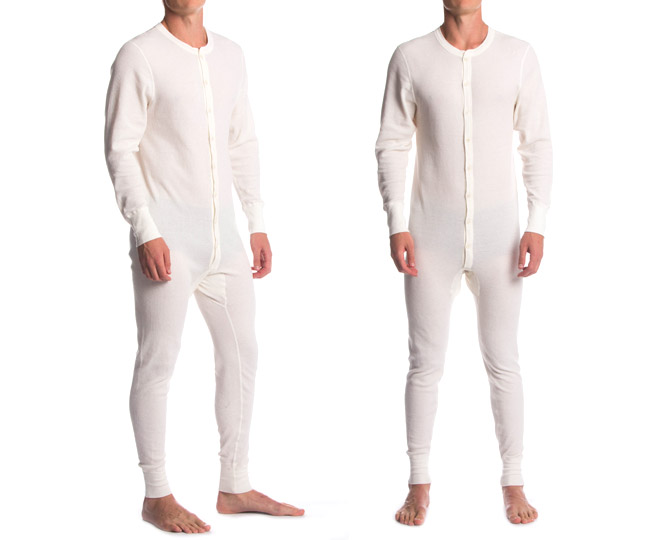 Hanes thermal union clearance suit