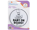 Dreambaby Tiger Baby on Board Sign
