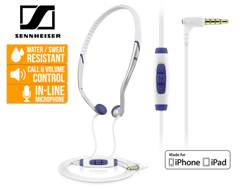 Sennheiser PX685i Adidas Sport Headphones - White