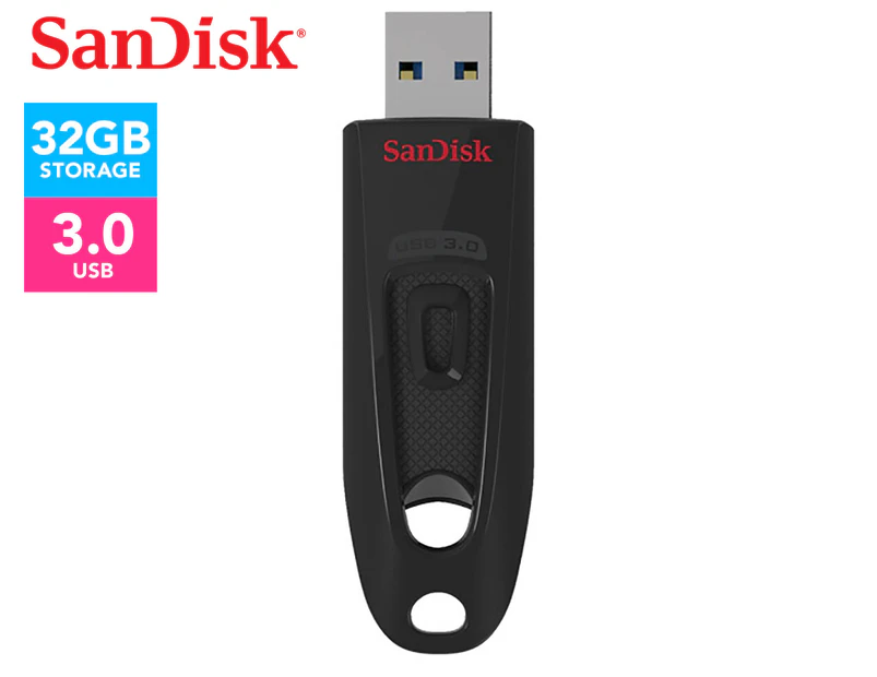 2 x SanDisk Ultra 32GB USB 3.0 Flash Drive