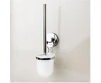 Everloc Solutions Toilet Brush & Holder - Stainless Steel