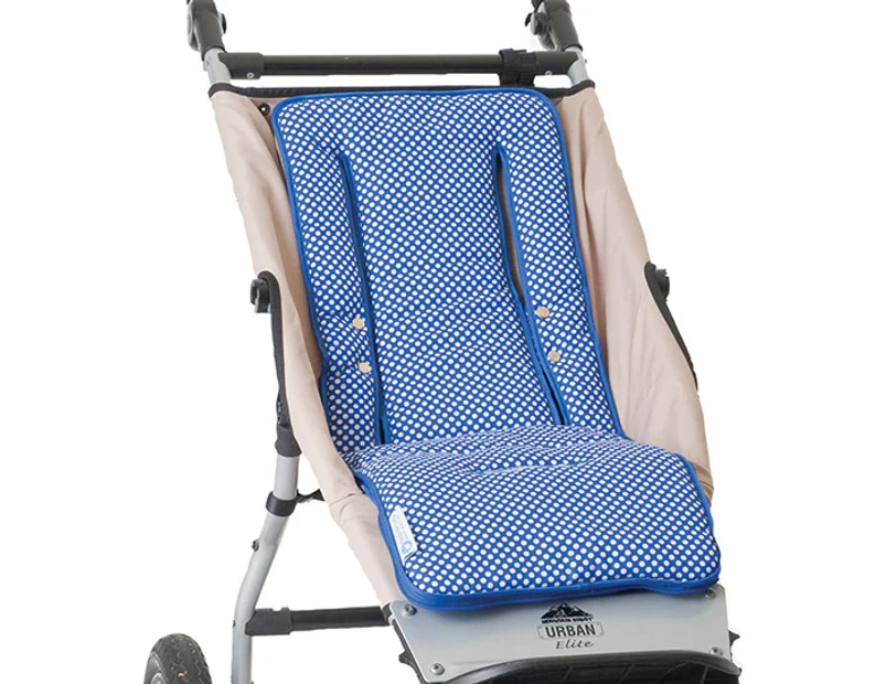 Keep Me Cosy Pram Liner - Blue Spot