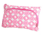 Gooie Double Pocket Pouch - Pink Licorice