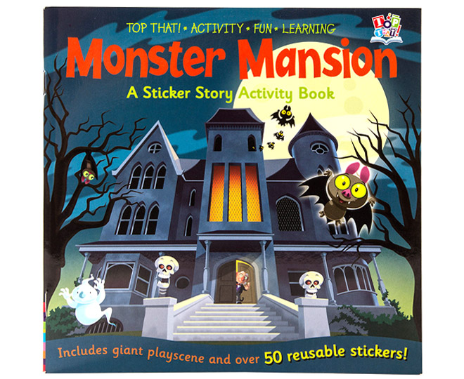 Sticker Story Activity Book - Monster Mansion