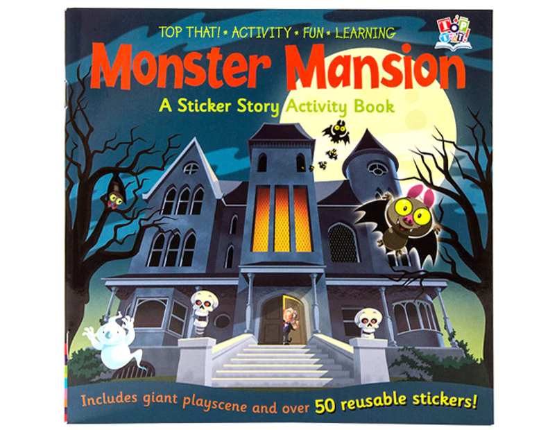 Sticker Story Activity Book - Monster Mansion
