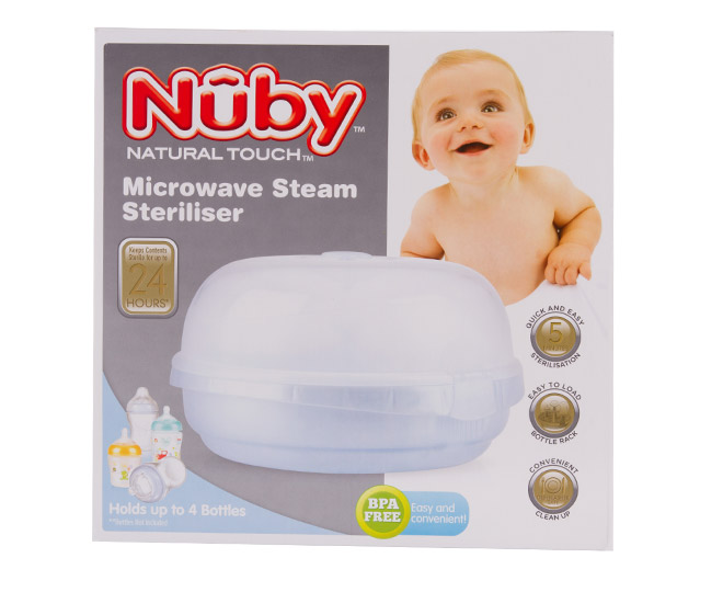 Nuby best sale bottle steriliser