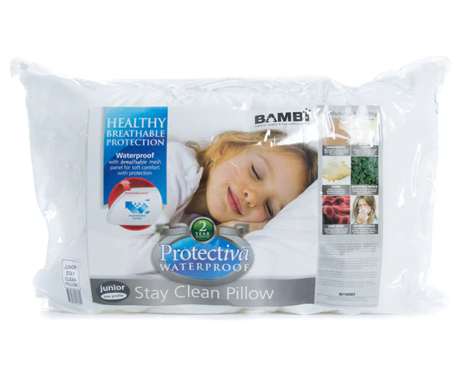 Bambi Junior Stay Clean Waterproof Pillow