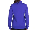 Track n Field Fleece-Lined Zip Sports Jacket - Purple