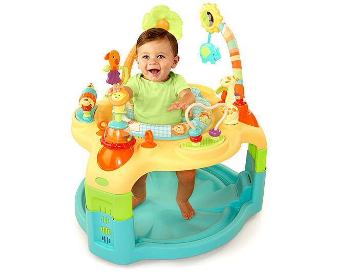 Bright starts store sunnyside safari bouncer