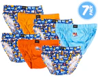 Rio Boys' Size 2-3 Briefs 7-Pack - Tunnels