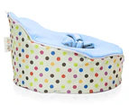 Chibebe Snuggle Pod w/ Baby & Toddler Seats - Sprinkle Blue