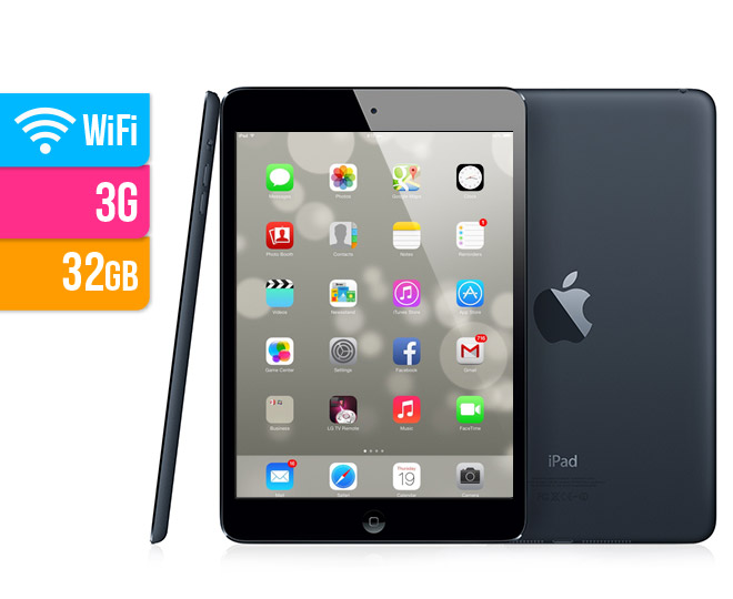 Apple iPad mini 32GB WiFi + 3G - Black | Catch.com.au