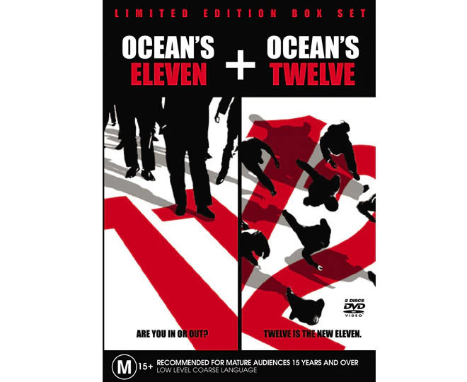 Roadshow 2 DVD Pack: Ocean's 11 & 12 Limited Box Set