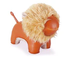 Zuny Sanua the Lion Bookend - Tan/White