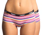 2 x Mossimo Women’s Illona Shortie 2-Pack - Stripe Clash