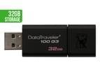 Kingston 32GB DataTraveler 100G3 USB 3.0 Flash Drive 2