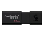 Kingston 64GB DataTraveler 100G3 USB 3.0 Flash Drive