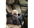 Pet Car Seat For Dogs & Cats Grey Small