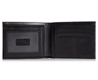 Calvin Klein Leather Bookfold Wallet & Key Fob - Black