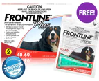 Frontline Plus Extra Large Dogs 40-60kg 6pk + 1 FREE Dose