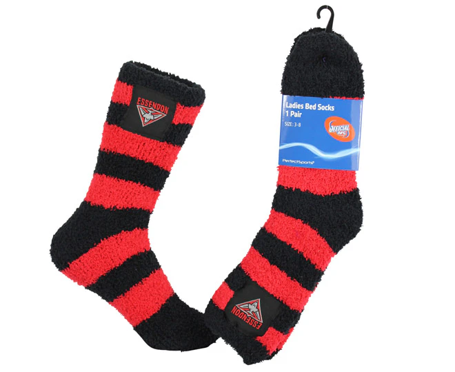 Kids’ AFL Bed Socks – Essendon