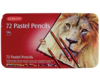 Derwent Pastel Pencils Tin - Set of 72