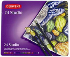 Derwent Studio Pencils Tin - Set of 24