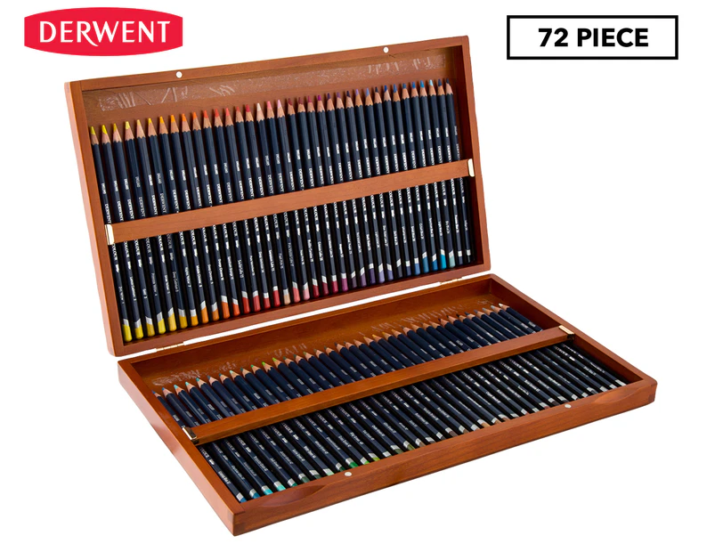 Derwent 72-Piece Watercolour Pencils Box