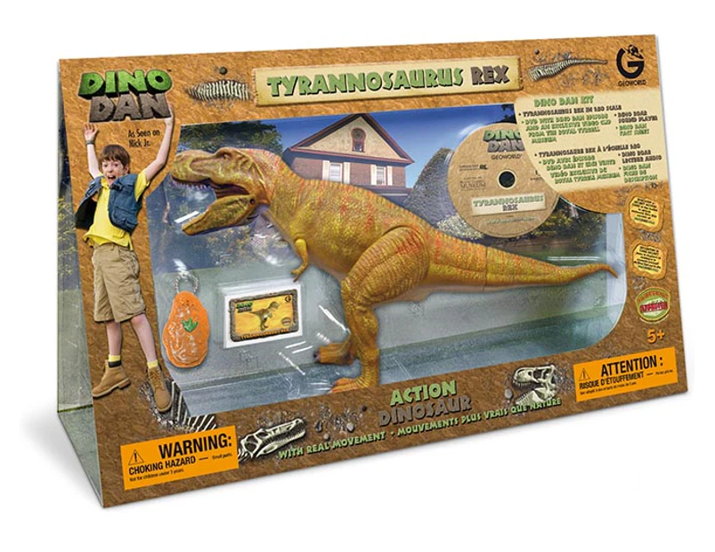 Geoworld Dino Dan Tyrannosaurus Rex - Brown 
