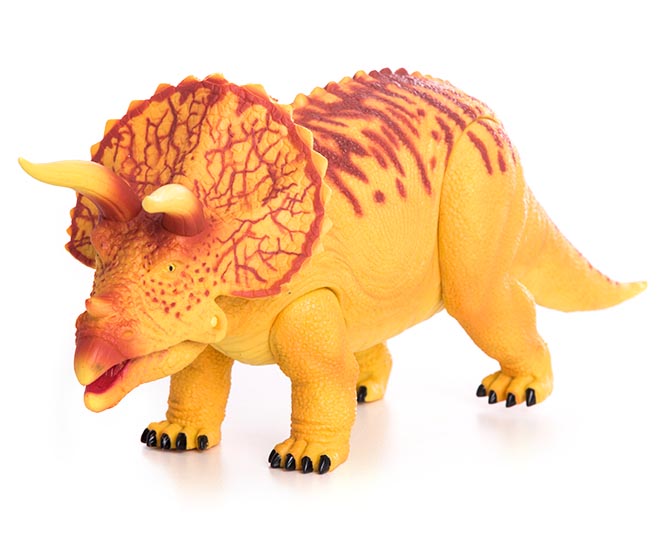 Geoworld Dino Dan Triceratops - Yellow | Great daily deals at Australia ...