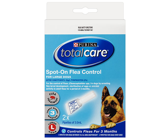 TOTAL CARE - Flea & Tick Control Plus for Medium Dogs - Purina