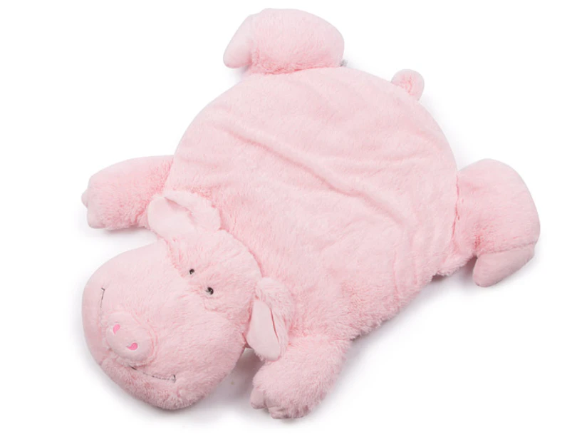 Fluffy Pig Playmat - Pink