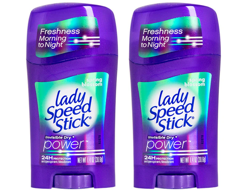 2 x Lady Speed Stick Deodorant Invisible Dry Power 39.6g