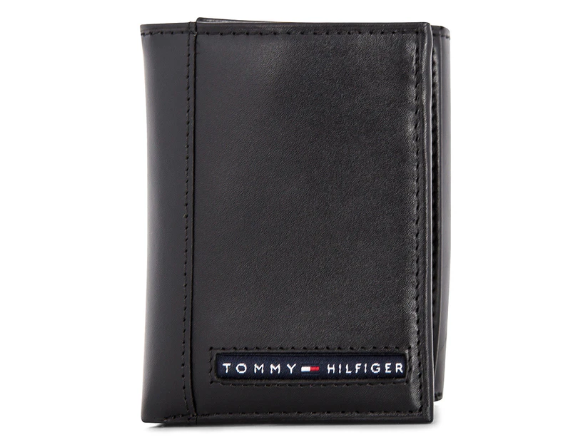 Tommy Hilfiger Cambridge Trifold Wallet - Black